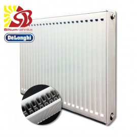 DeLonghi tērauda radiatori ar sāna pieslēgumu 21-300*1200