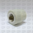 Plastic reducing sleeves with metal female thread