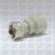 Plastic reducers with cap nut