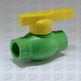 Plastic ball valves