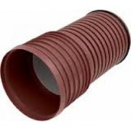 Double-sewage drainage pipes with a sleeve