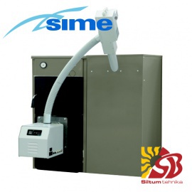 Pellet burners, pellet feeds, pellet tanks - SIME pellet boiler equipment kits