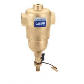 Valves, plug-fitting - Dirt separators