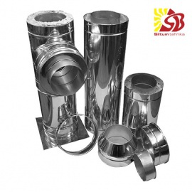 Stainless steel chimneys - Insulated stainless steel chimneys