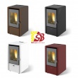 CENTROMETAL pellet fireplaces CentroPelet Z5-Z6 with air heating