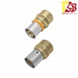 KAN brass connector with press ring PAV