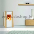 Keops pellet fireplaces with air heating