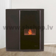 EATED HYDRO pellet fireplaces with central heating