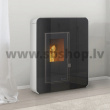 Ibiza pellet fireplace with two additional air outlets