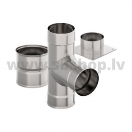 Non-insulated chimneys made of stainless steel - UMK Non-insulated stainless steel chimney