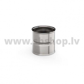 UMK Non-insulated stainless steel chimney boiler adapter