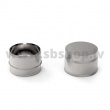 UMK Non-insulated stainless steel chimney damper closing lid