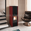 Eva Calor Pellet fireplace with air heating KAREN 