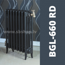Čuguna radiators BEIGELAI BGL-660-RD sekcija