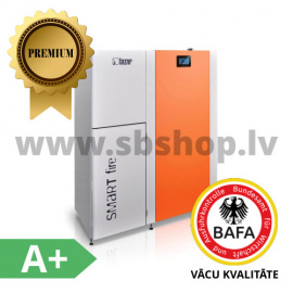 HKS LAZAR Granulu apkures katli Smartfire 11kW ar 150L bunkuru