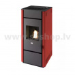 Eva Calor Pellet fireplace IRENE with air heating and additional air outlet