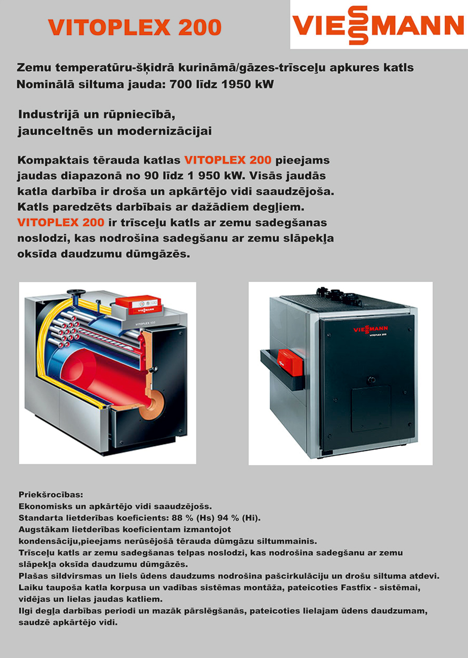 Viessmann daudzkatlu sistēmas