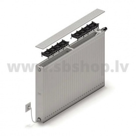 KERMI X-Flair LINE 22-900*1400 radiators ar ventilatoru sāna piesl