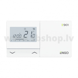 Termostats ENGO E901 ar vadu, programmējams