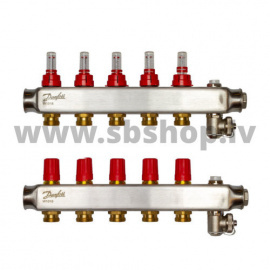 SSM-5F Kolektors 5+5 ar plūsmas mērītāju 1
