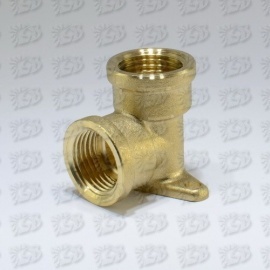 Brass elbows for wall mounting