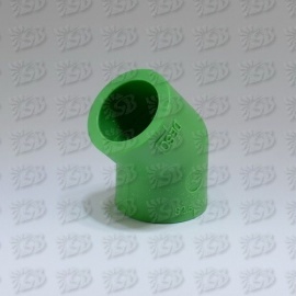 P Līkums zaļš 45g d63 plastmasas
