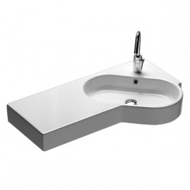 HATRIA AREA washbasin 90X50 right