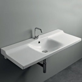 Izlietne BUDDY 100x42 balta