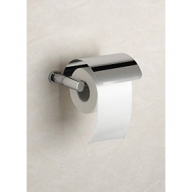 WC tualetes papīra turētājs CYLINDER sienas, hromēts