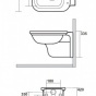 WC Pods WALDORF piekarams, balts