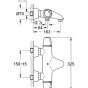 GROHE dušas maisītaji, Termostats Grohtherm 3000