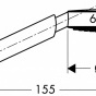 HANSGROH Maisītāji Raindance S 100AIR.1jet rokas duša