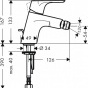 HANSGROHE bidē maisītāji FOCUS E2 