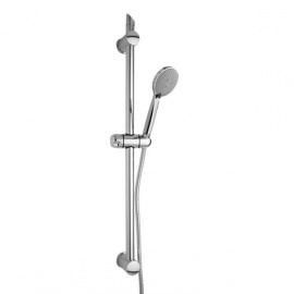 BIANCHI Dušas komplekts GLAMOUR ar bīdāmu dušas stieni d25 60cm, 3-daļīgs, hromēts