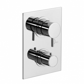 ALPI Dušas termostats iebūvējamie ar pārslēdzēju, plūsmas konroli