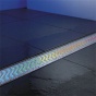 ACO water-sensitive illumination for shower channels, rainbow