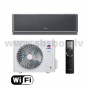 GREE Kondicionieris Airy LCLH 7.1/7.8kW, melns ar WIFI +UVC lampa (+GWH24AVEXF-K6DNA1A/O)