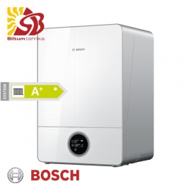 BOSCH gas boilers with boiler connection