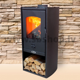 Wood-burning fireplace POLAR, BLIST, with polarized glass