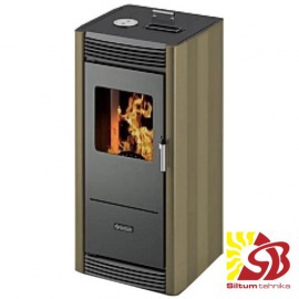 Granulu kamīns IRIDE 90 bordo 3kW-9.1kW