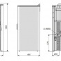 CENTROMETAL granulu kamīns CentroPelet Z12 C sarkans 2,84-10,1 kW ar gaisa apkuri 