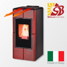 CENTROMETAL fireplaces CentroPelet  with air heating