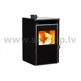 CRETA pellet fireplaces with air heating