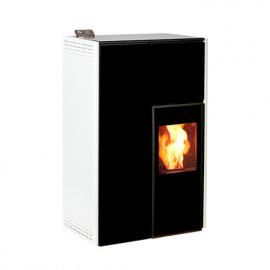 HIDROCOPPER pellet fireplaces with central heating