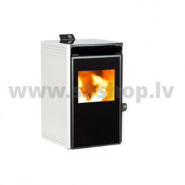 CRETA pellet fireplaces with air heating