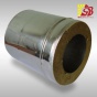 Izolēti nerūsējoša tērauda skursteņa caurules 500 mm d130/230