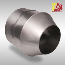 Isolated Stainless Steel Chimney Closure