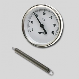 W Termometrs ar atsp. 80mm 120C (12gb V2 ir 60 C)