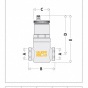 CALEFFI automātiskais solārais gaisa daļiņu atdalītājs 3/4'' 