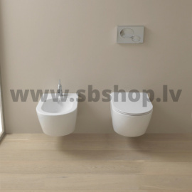 WC pods piekarams LIKE ar SLIM softclose vāku, balts